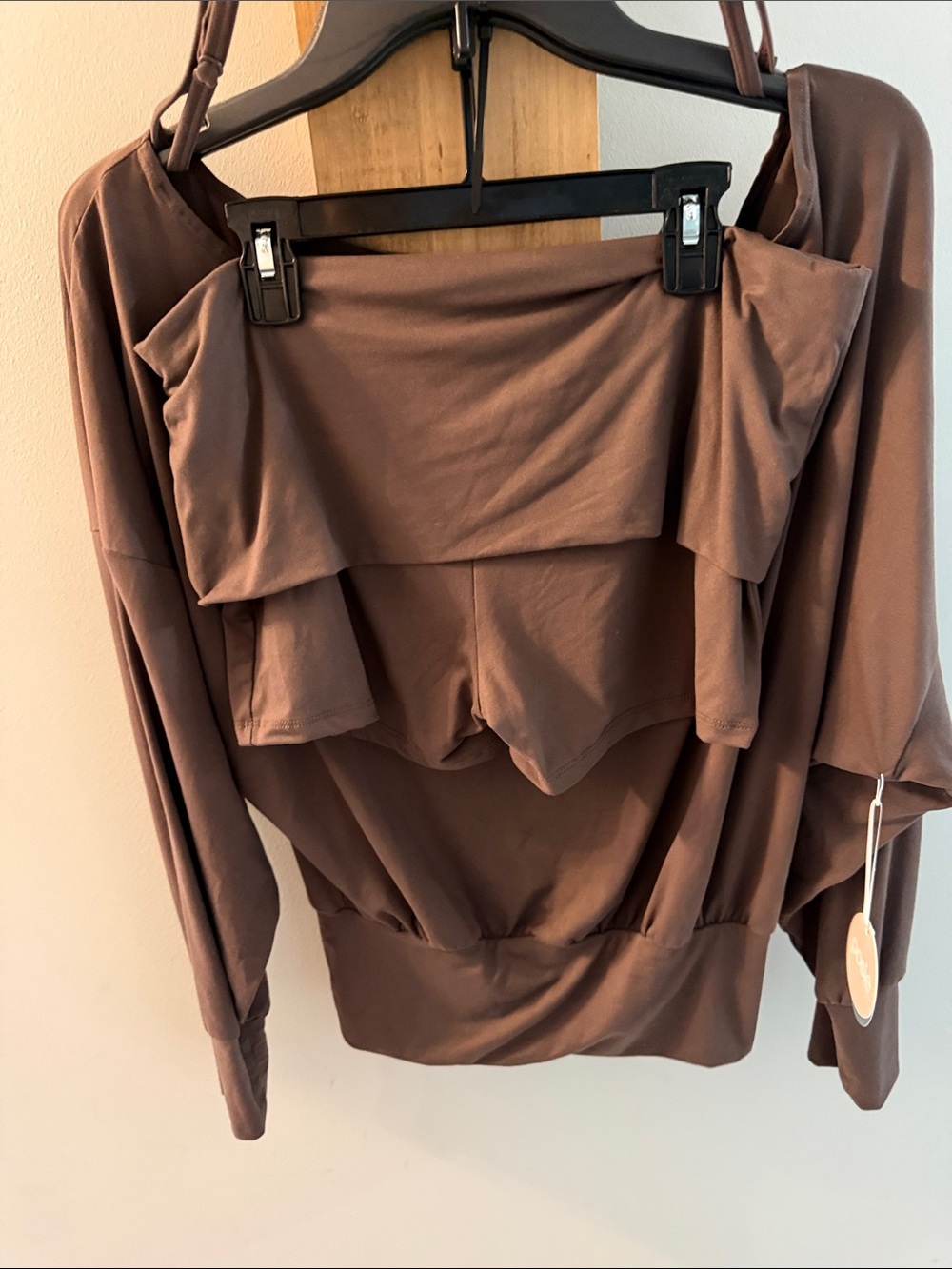 POSIE ACTIVE Women's Buttery Brown/Chocolate 3-pc Set, XS, S & L, NWTs - Picture 7 of 10